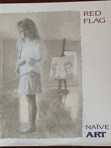 Red flag naive art 1989 - art,